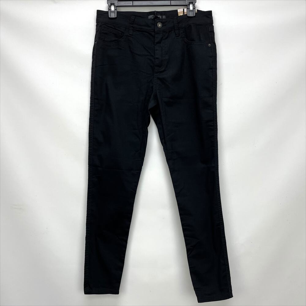 prAna Womens Oday Skinny Jeans Size 10 30x30 Black Out High Rise Stretch NWT - Picture 3 of 10